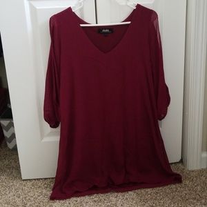 Beautiful plum dress